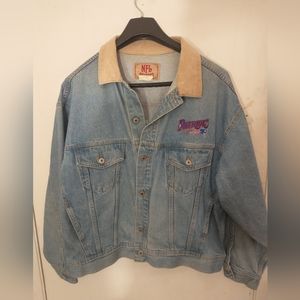 NFL Branded New England Patriots Denim Jacket